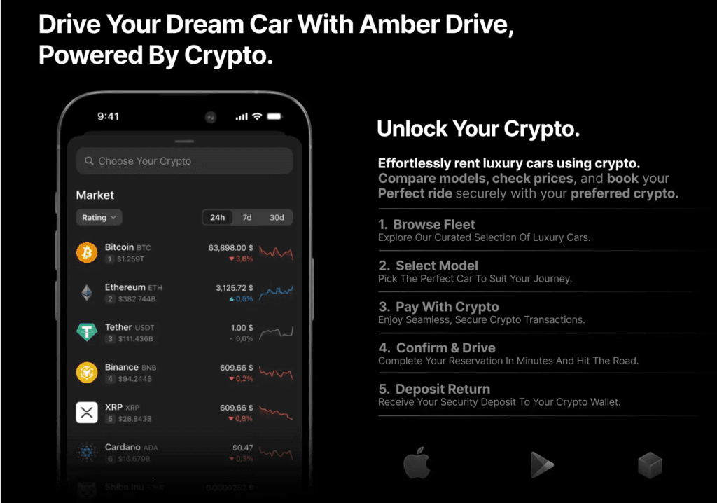 Rent Luxury Cars with Cryptocurrency Rent Luxury Cars with Cryptocurrency