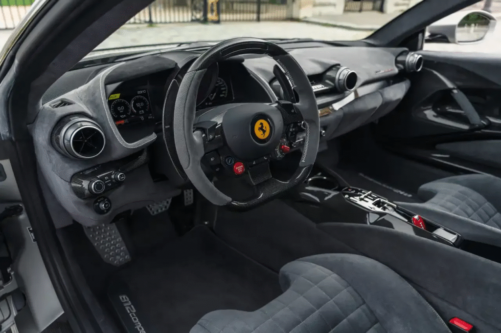 Ferrari 812 Competizione Interior 2