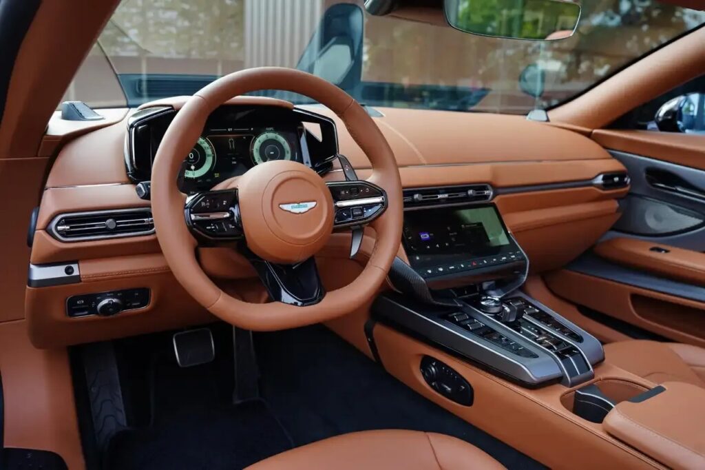 Aston Martin Vanquish Volante Interior 3